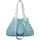 Medium Schultertasche Cotton Soft Mint