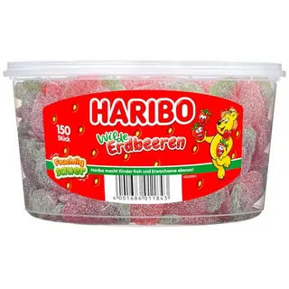 HARIBO Wilde Erdbeeren Sauer 150ST 1,2KG