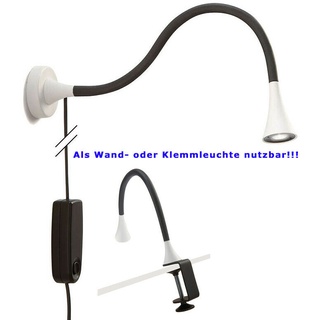 Philips LED Klemmleuchte Wandleuchte Tischleuchte Weiß PROMO 66707/31/16