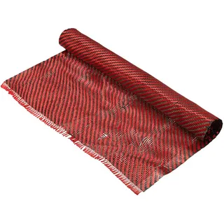 Aublinto Kohlefaser Twill Gewebe,3K 220g Carbon Fiber Stoffgewebe Carbon Fiber Fabric Tuch DIY Dekoration für Autoteile, Sportgeräte, Heimwerker DIY Dekoration
