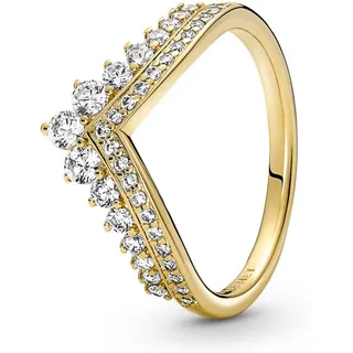 Pandora Damenring Wish Tiara Goldfarben, 50/15,9