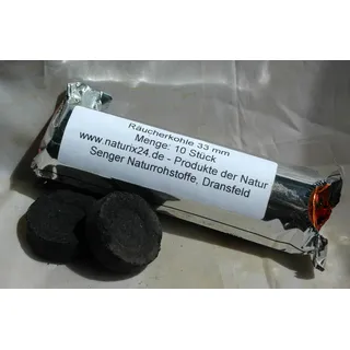 Räucherkohle 33 mm 10 Stück