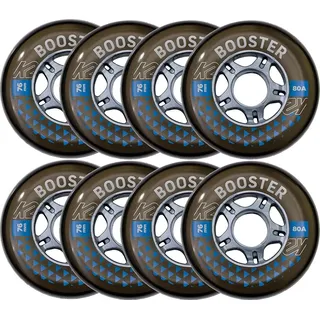 K2 Booster 76MM 80A 8-Wheel Pack W ILQ 5 - Black – 30F3006