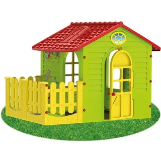 Mochtoys Spielhaus mit Zaun (10839)