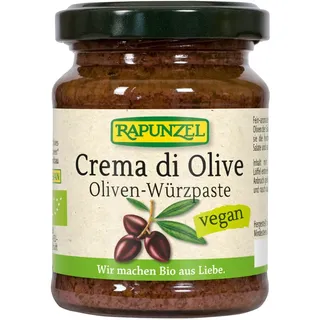 RAPUNZEL Crema di Olive, Oliven-Würzpaste bio