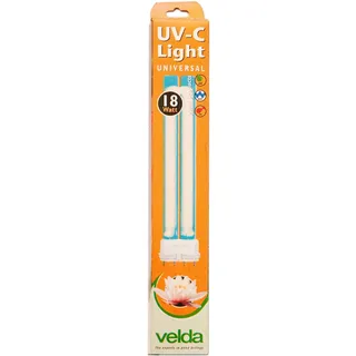 Velda UV-C Lampe 18 Watt PL entkeimt Teich Wasser mit UV Licht, gegen