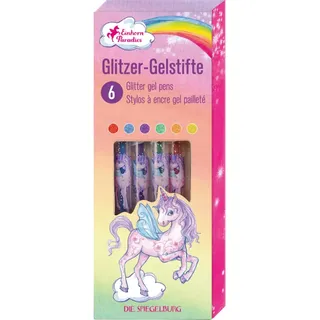 Die Spiegelburg Glitzer-Gelstifte 6 St. Einhorn-Paradies