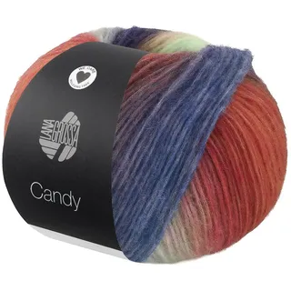 LANA GROSSA Candy Häkelwolle beige|blau|braun|gelb|grau|grün