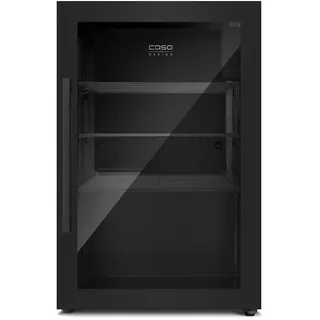 CASO Design CASO BBQ Cooler Black S-R - Barbecue Kühlschrank mit Türanschlag rechts,