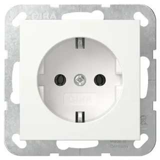 Gira Schuko-Steckdose 418827 Weiß
