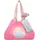 Medium Shopper Baumwolle Pink Wave