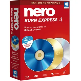 Nero Burn Express 4, 1 User, Win