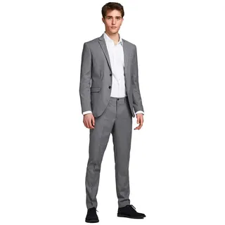 JACK & JONES Franco Anzug Light Grey Melange 50