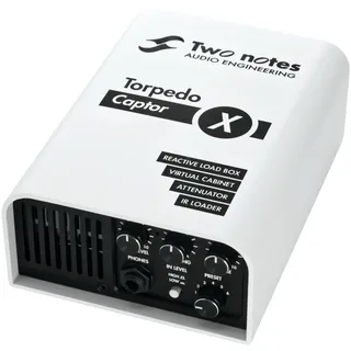 Two Notes Torpedo Captor X - Load Box, Dämpfungsgerät, Simulator, IR Loader und Stereo Expander