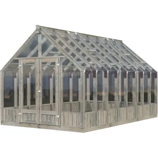 Palmako Emilia Gewächshaus Sicherheitsglas 4 mm Grau 13,8 m2