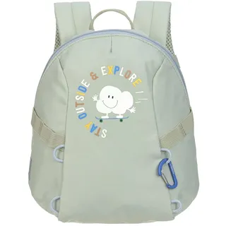 Lässig Kindergartenrucksack Cloud light khaki