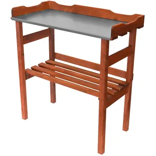 Expo Börse Pflanztisch Holz 78 x 38 x 86 cm braun