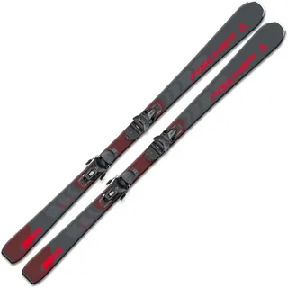 Fischer Ski Alpinski Carvingski On-Piste-Rocker - Fischer RC Fire SLR - 170cm - inkl. Bindung RS9 SLR Z2,5-9 - Modell 2024 - All Mountain Ski - geeignet für Einsteiger bis Fortgeschrittene