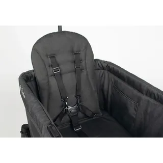 Pinolino Bollerwagenausstattung Cruiser, Anthrazit, Textil, 32x48x3 cm, Baby on Tour, Kinderwagen, Kinderwagen-Zubehör, Sonstiges Kinderwagenzubehör