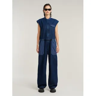G-Star Cocoon Jumpsuit - Dunkelblau - Damen, - S