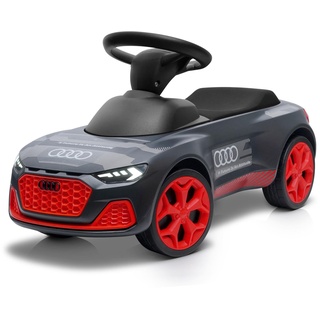 Audi Collection Audi Junior Quattro RS Q e-tron beleuchtet Bobbycar Kinderfahrzeug, anthrazit/rot, 71.5 x 29 x 37 cm