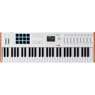 Arturia KeyLab 61 mk3 Keyboard Weiß