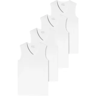 SCHIESSER Tanktop 95/5 4er Pack