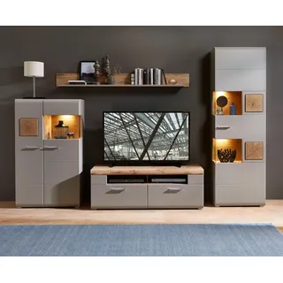 Innostyle Wohnwand Fun PLUS II - grau