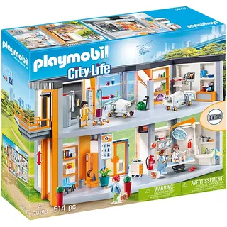 Playmobil City Life Großes Krankenhaus mit Einrichtung 70190