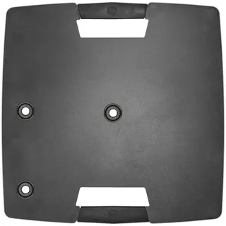 Gravity Quadratischer Touring Stahl-Standfuß mit Exzentrischer Montagemöglichkeit