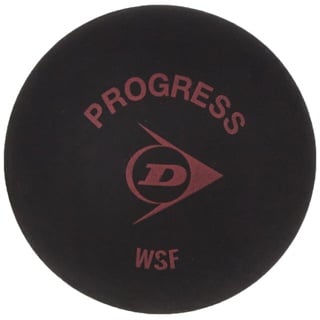 Dunlop Squashball Dunlop Progress 1 Ball roter Punkt