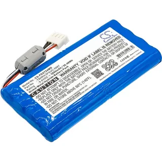 TECHTEK Akku Kompatibel mit [Fukuda] FCP-7541, FX-7540, FX-7542 Ersetzt T8HR4/3FAUC-5887