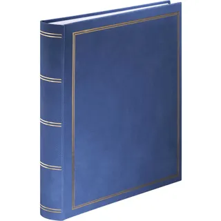 Hama Super-Jumbo London 34x35 80 weiße Seiten, blau 7156