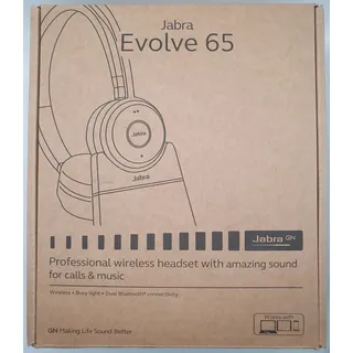 JABRA Evolve 65 SE Stereo + Ladestation (6599-833-399)