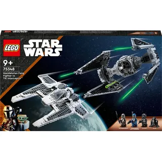 LEGO Star Wars - Mandalorianischer Fang Fighter vs. TIE Interceptor (75348)