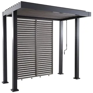 MWH Das Original Pavillon Grillzebo 259,5 x 154 cm grau