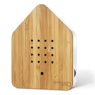 RELAXOUND Zwitscherbox Holz Bambus/Weiß