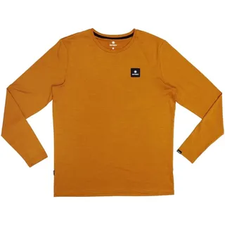 Saysky Herren Reflective Logo Pace Long Sleeve orange