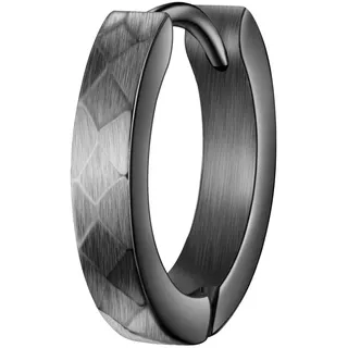 True Rebels Creolen TR322 grau 15,4