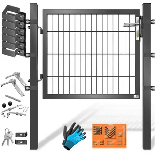 Kesser Gartentor Premium 80 x 106 cm Anthrazit 