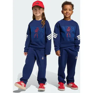 adidas Marvel Spider-Man Dark Blue/Off White 128