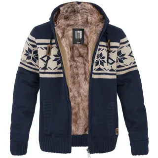 bw-online-shop Norweger Strickjacke Taylor navy, Größe 4XL