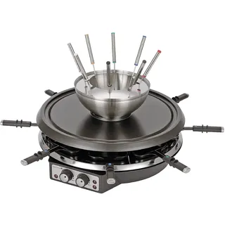 Tarrington House RG1981F Raclette Grill 2-in-1 1900 W für 8 Personen