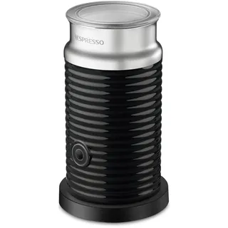 NESPRESSO Aeroccino 3 elektrischer Milchaufschäumer schwarz