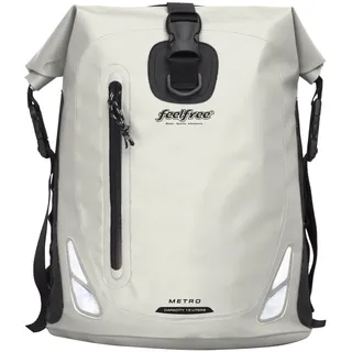 Feelfree Gear Feelfree wasserdichter Motorradrucksack Metro 15l weiß (weiß)