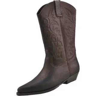 Dockers by Gerli Herren Cowboystiefel Dunkelbraun