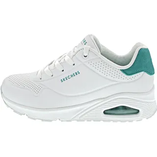 White Durabuck Mint / Suede Trim 41