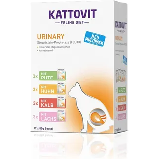 Kattovit Feline Diet Urinary Multipack 12 x 85 g
