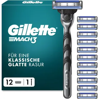 Gillette Mach3 Rasierklingen 12 St.