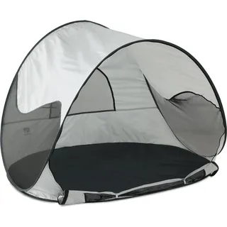 Luxus Pop Up Strandzelt - Silber